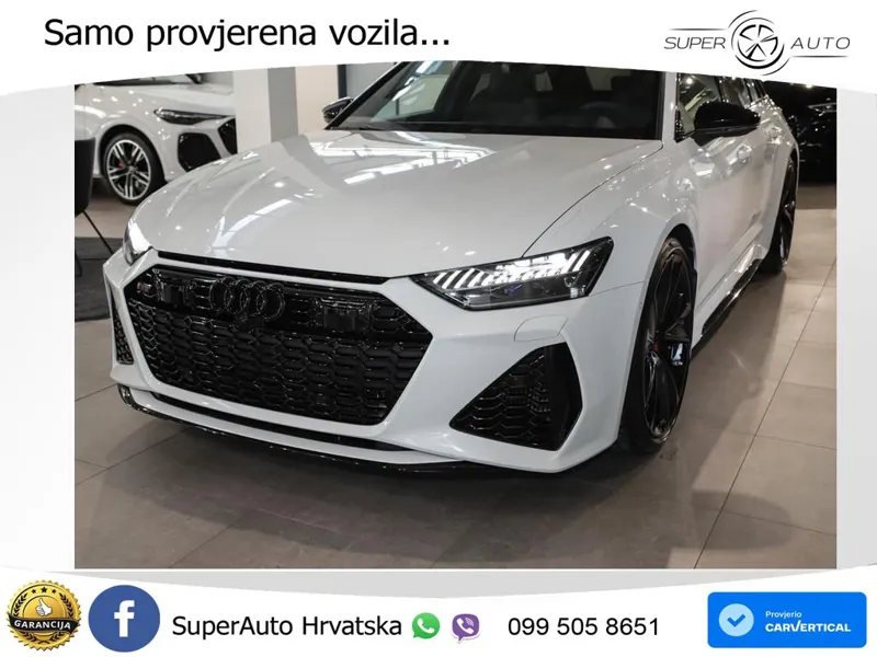 Audi RS6 Avant 4.0 TFSI V8 (600 KS) quattro Tiptronic ACC+HEAD+4xGR SJED+360+PANO