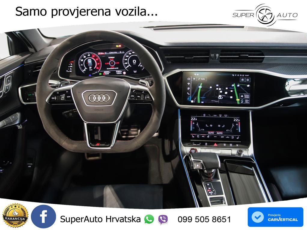 Audi RS6 Avant 4.0 TFSI V8 (600 KS) quattro Tiptronic ACC+HEAD+4xGR SJED+360+PANO