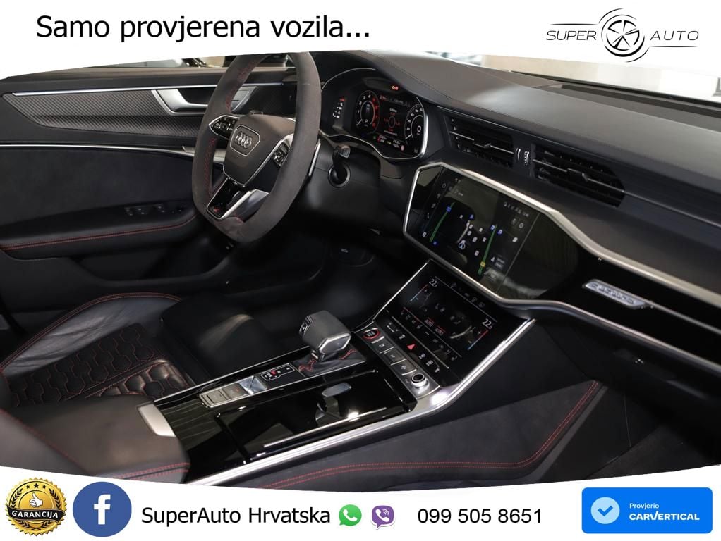 Audi RS6 Avant 4.0 TFSI V8 (600 KS) quattro Tiptronic ACC+HEAD+4xGR SJED+360+PANO