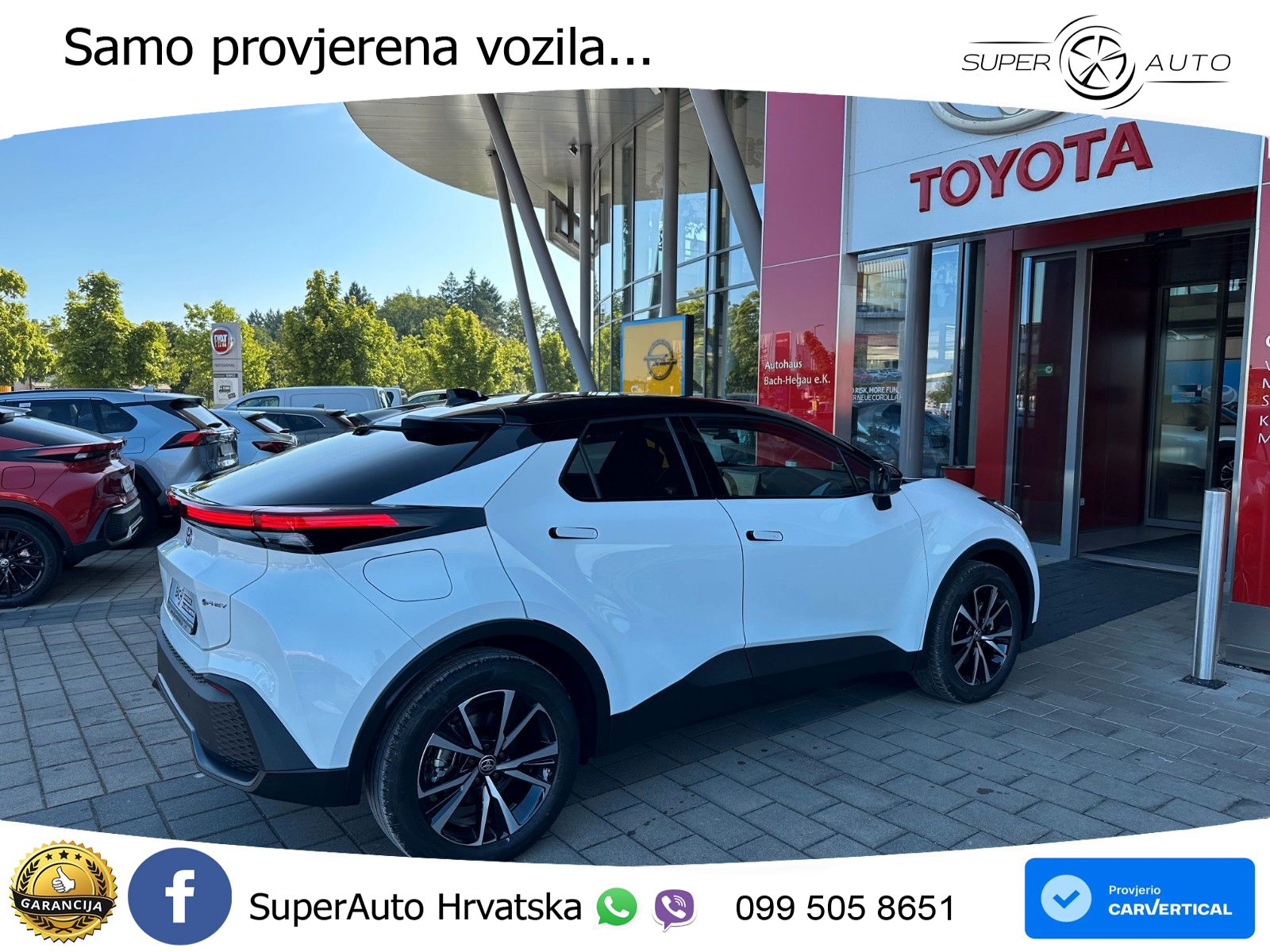 Toyota C-HR 2.0 (223 KS) PHEV e-CVT Teamplayer LED+GR SJED+ACC