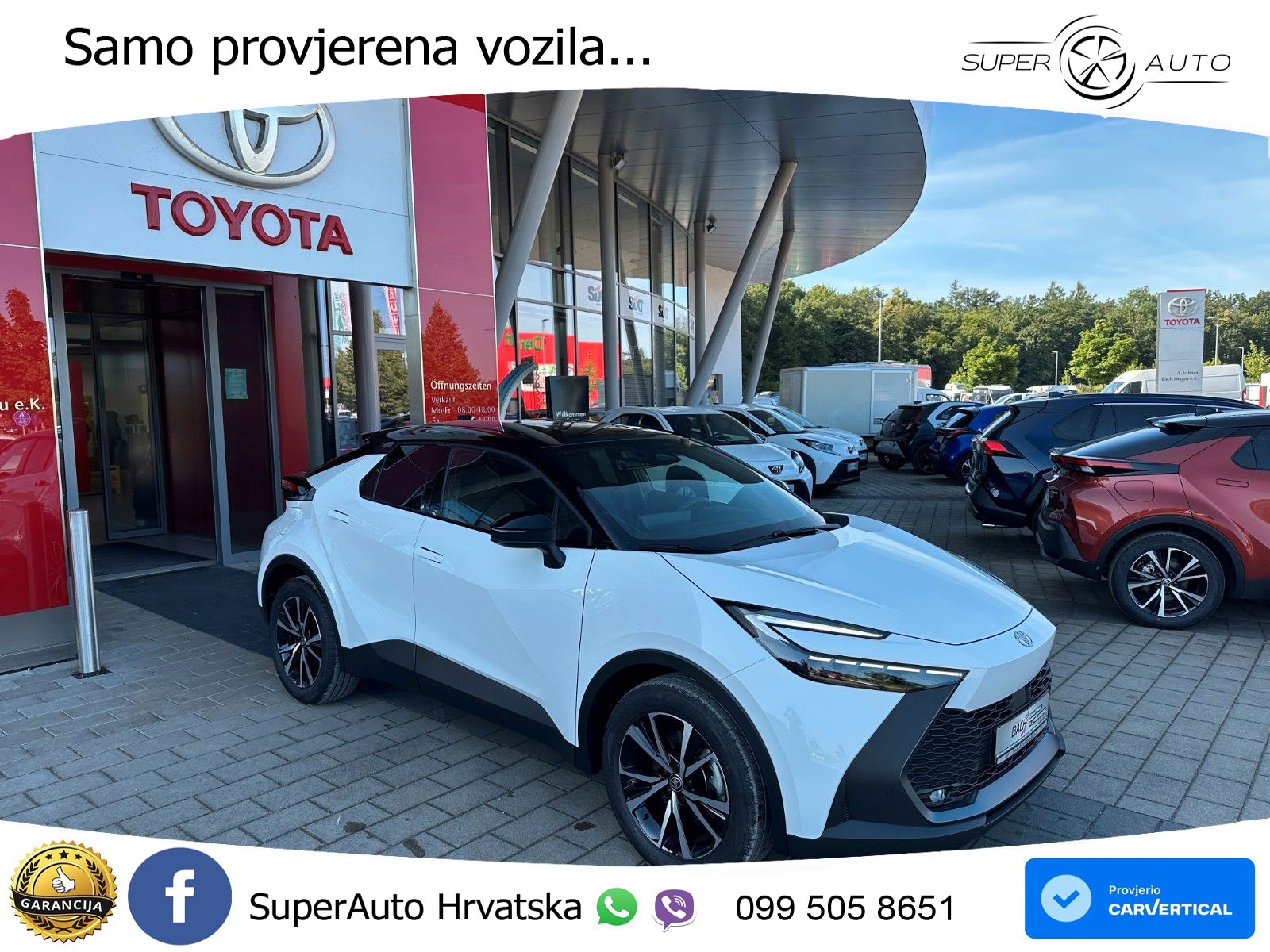 Toyota C-HR 2.0 (223 KS) PHEV e-CVT Teamplayer LED+GR SJED+ACC