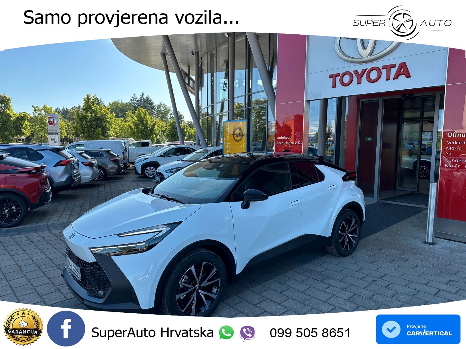 Toyota C-HR 2.0 (223 KS) PHEV e-CVT Teamplayer LED+GR SJED+ACC
