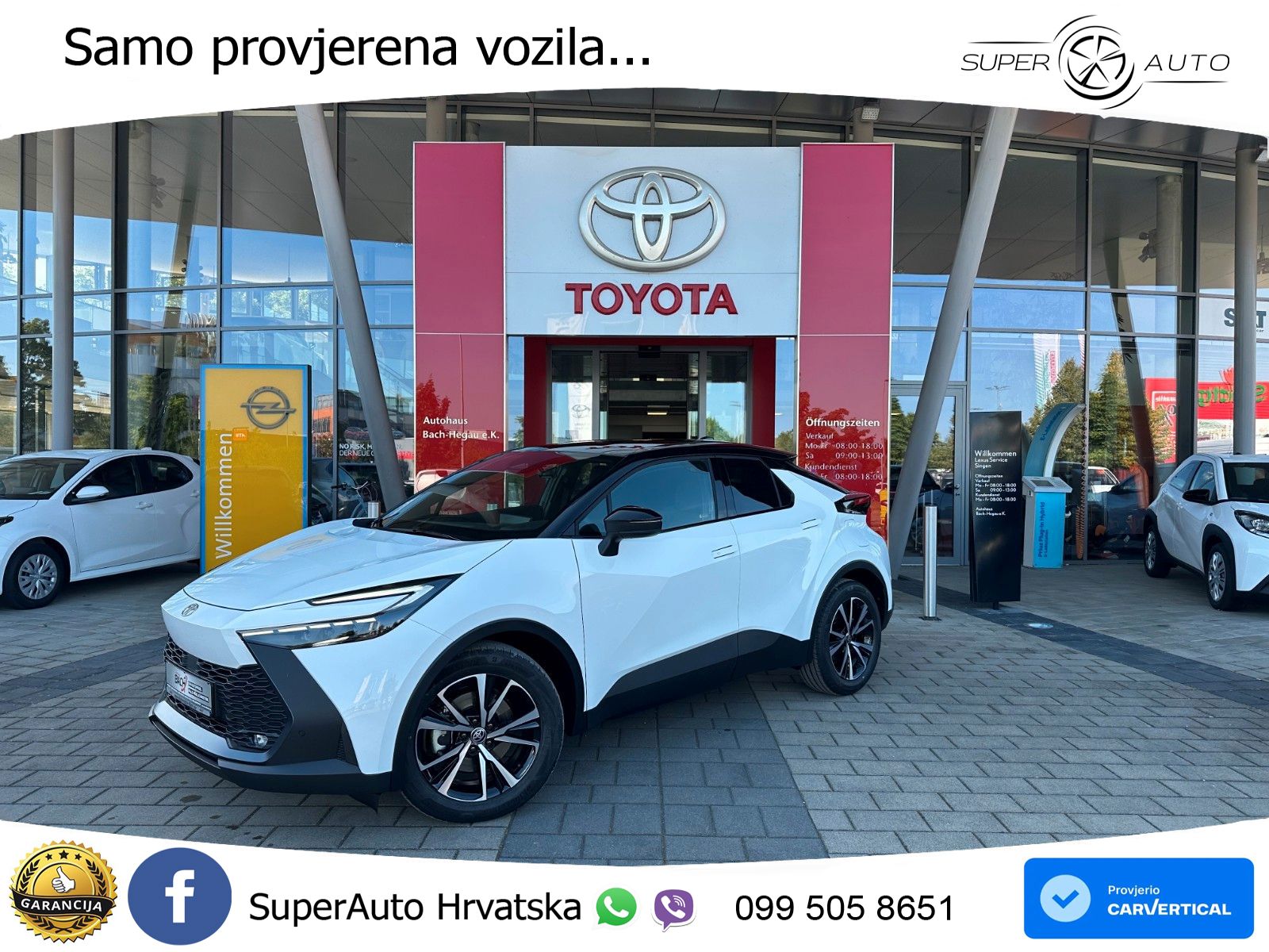 Toyota C-HR 2.0 (223 KS) PHEV e-CVT Teamplayer LED+GR SJED+ACC