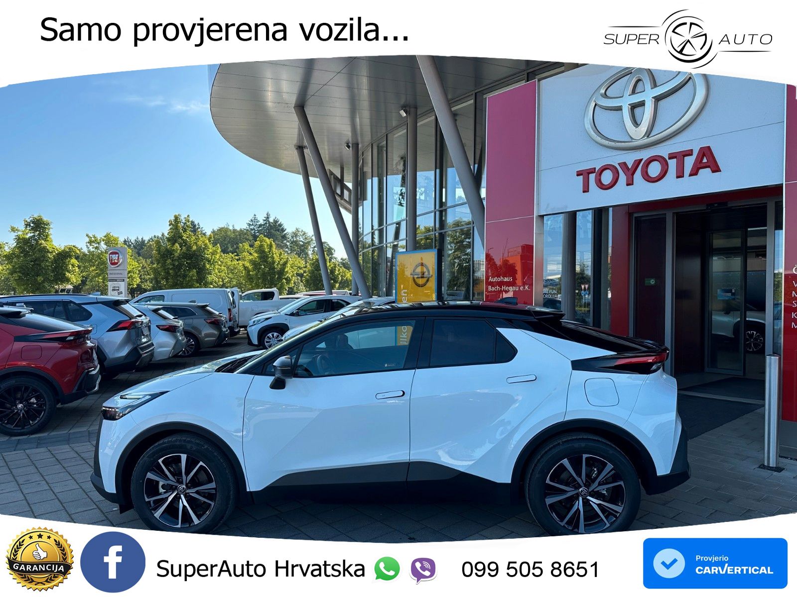 Toyota C-HR 2.0 (223 KS) PHEV e-CVT Teamplayer LED+GR SJED+ACC