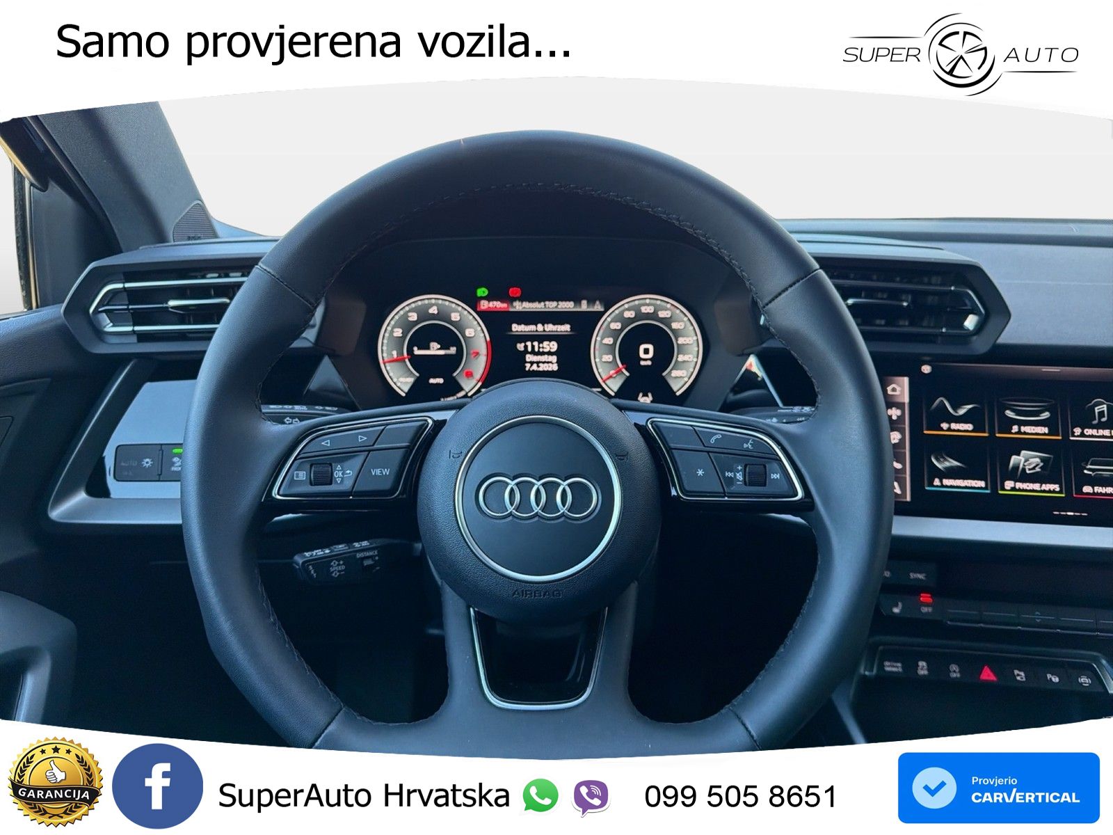 Audi A3 Sportback 30 TFSI (116 KS) advanced LED+GR SJED+ACC
