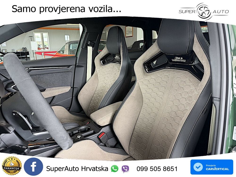 Audi RS3 Sedan 2.5 TFSI (400 KS) quattro S tronic LED+GR SJED+ACC