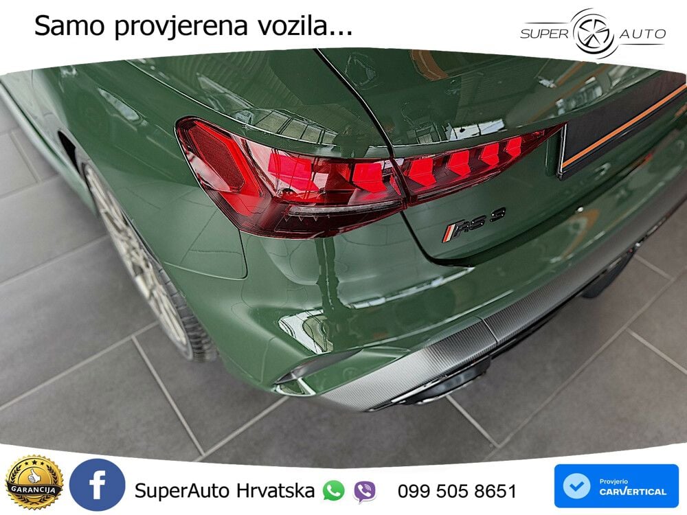 Audi RS3 Sedan 2.5 TFSI (400 KS) quattro S tronic LED+GR SJED+ACC