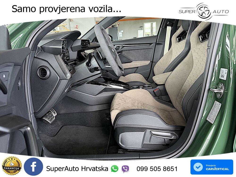 Audi RS3 Sedan 2.5 TFSI (400 KS) quattro S tronic LED+GR SJED+ACC