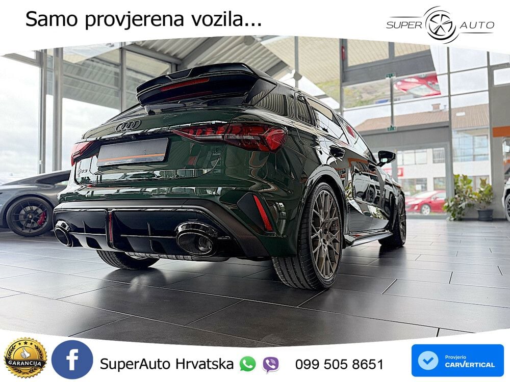 Audi RS3 Sedan 2.5 TFSI (400 KS) quattro S tronic LED+GR SJED+ACC