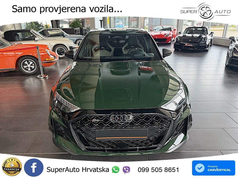 Audi RS3 Sedan 2.5 TFSI (400 KS) quattro S tronic LED+GR SJED+ACC