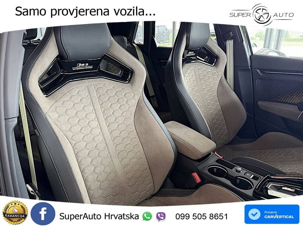 Audi RS3 Sedan 2.5 TFSI (400 KS) quattro S tronic LED+GR SJED+ACC
