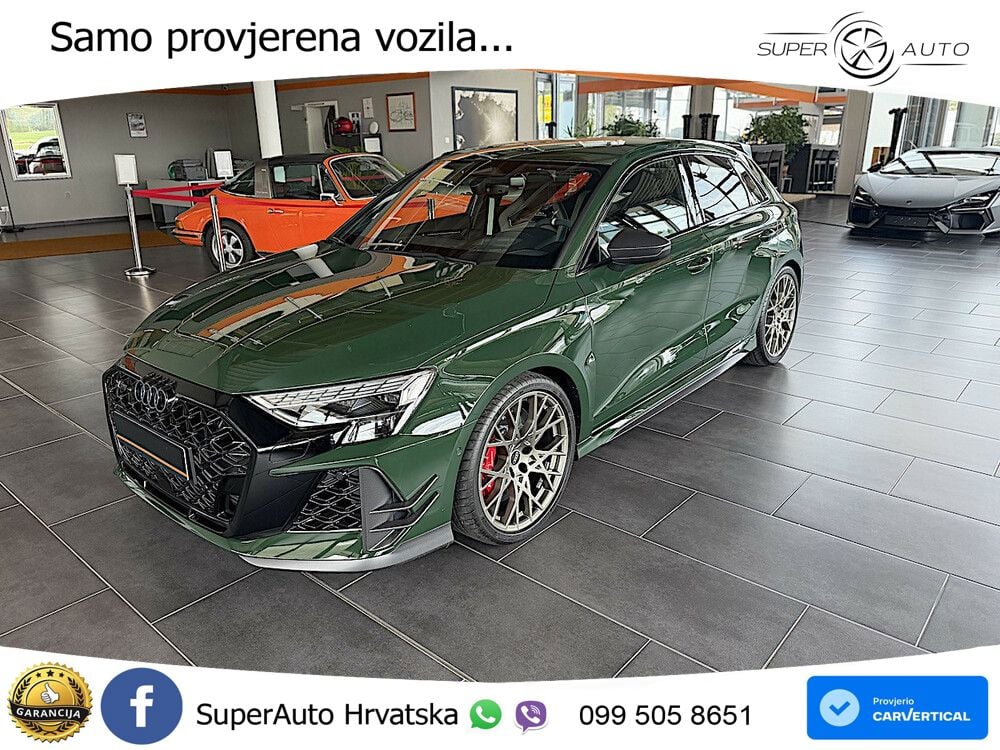 Audi RS3 Sedan 2.5 TFSI (400 KS) quattro S tronic LED+GR SJED+ACC
