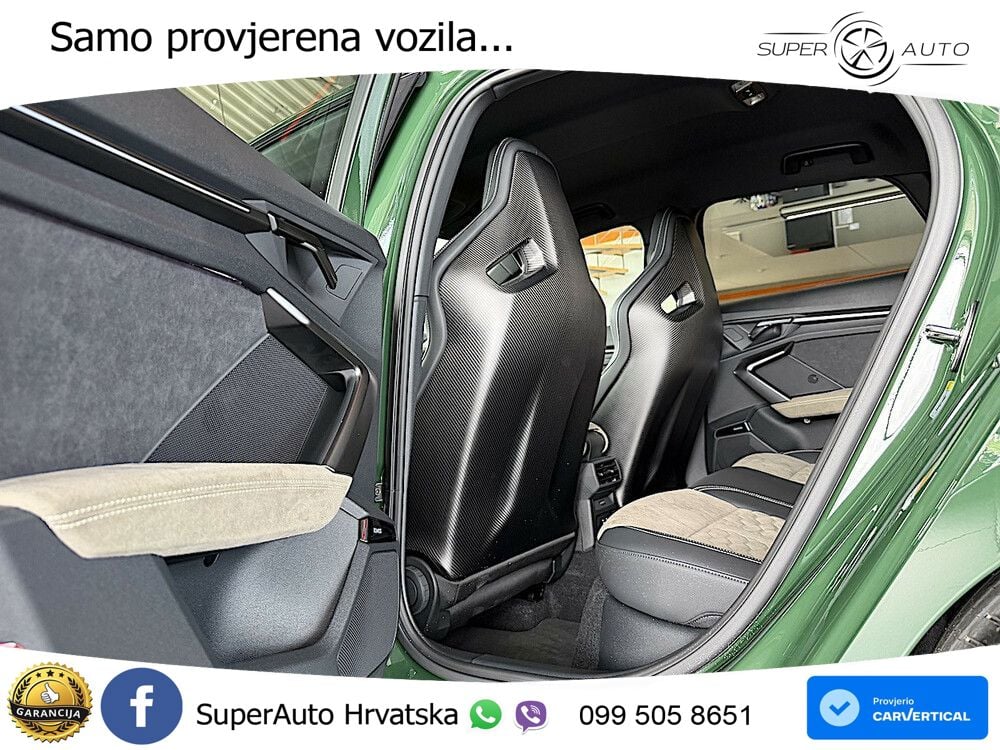 Audi RS3 Sedan 2.5 TFSI (400 KS) quattro S tronic LED+GR SJED+ACC