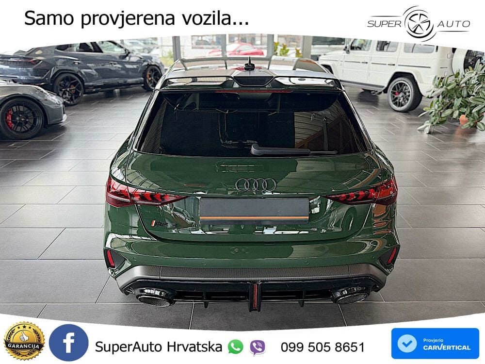 Audi RS3 Sedan 2.5 TFSI (400 KS) quattro S tronic LED+GR SJED+ACC