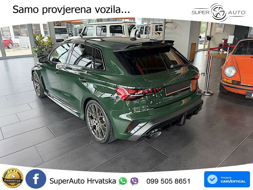 Audi RS3 Sedan 2.5 TFSI (400 KS) quattro S tronic LED+GR SJED+ACC