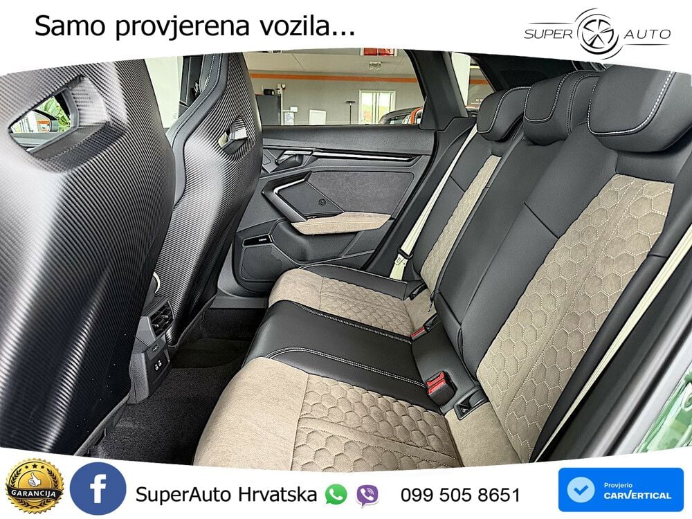 Audi RS3 Sedan 2.5 TFSI (400 KS) quattro S tronic LED+GR SJED+ACC