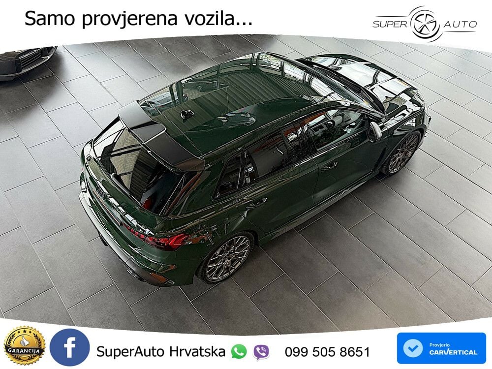Audi RS3 Sedan 2.5 TFSI (400 KS) quattro S tronic LED+GR SJED+ACC