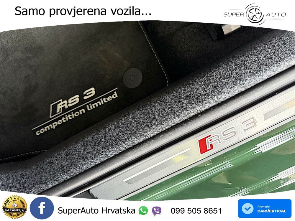 Audi RS3 Sedan 2.5 TFSI (400 KS) quattro S tronic LED+GR SJED+ACC