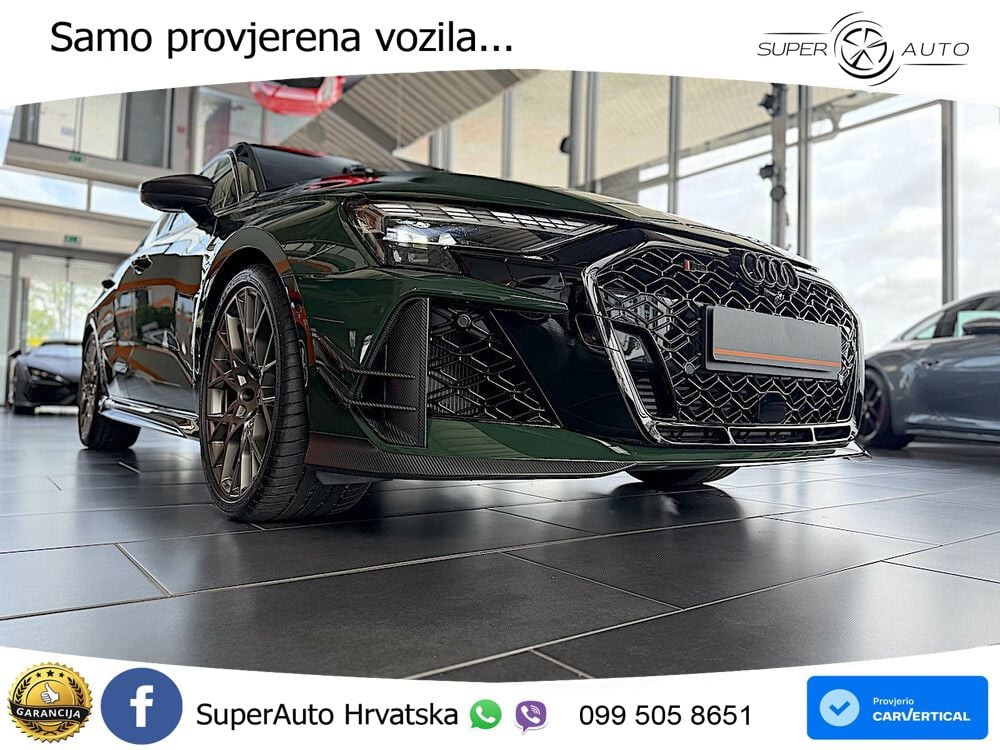 Audi RS3 Sedan 2.5 TFSI (400 KS) quattro S tronic LED+GR SJED+ACC