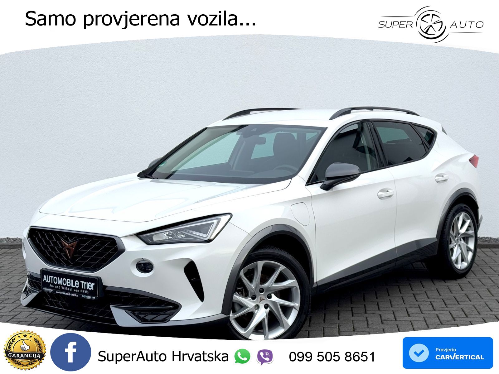 Cupra Formentor 1.4 TSI (204 KS) e-Hybrid DSG LED+GR SJED+ACC