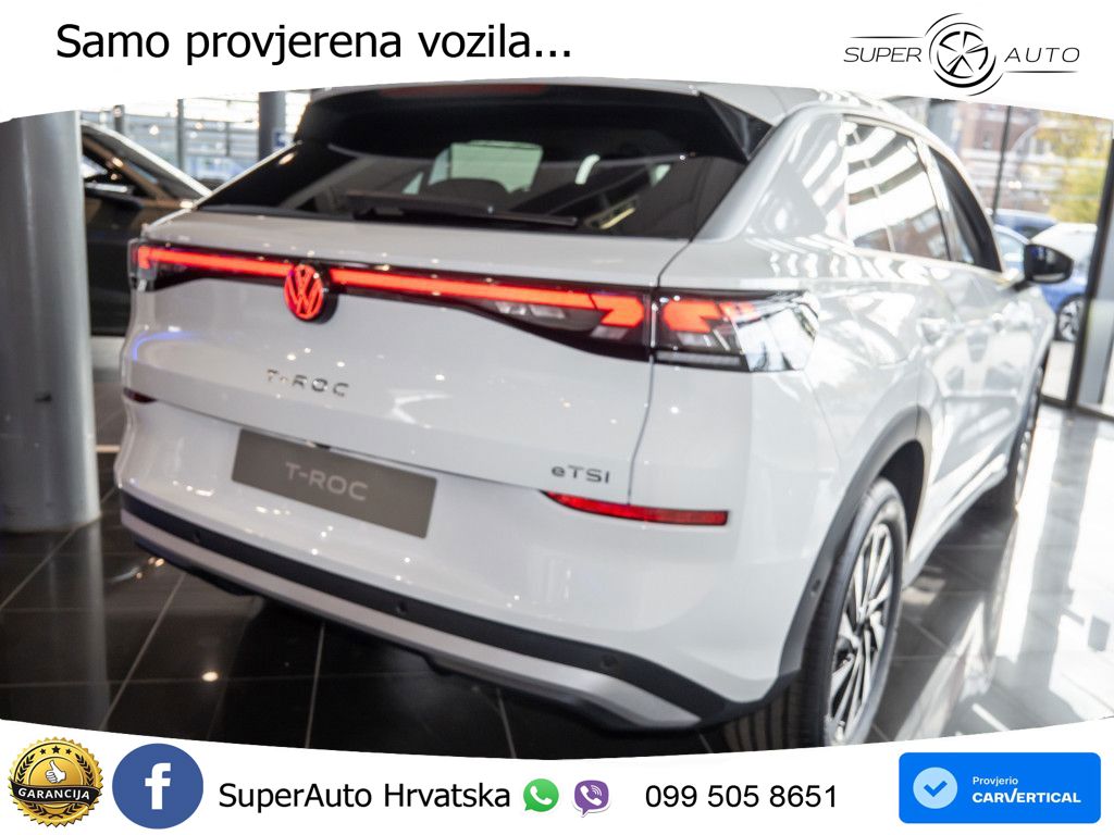 Volkswagen T-Roc 1.5 eTSI (150 KS)  DSG LED+GR SJED+ACC