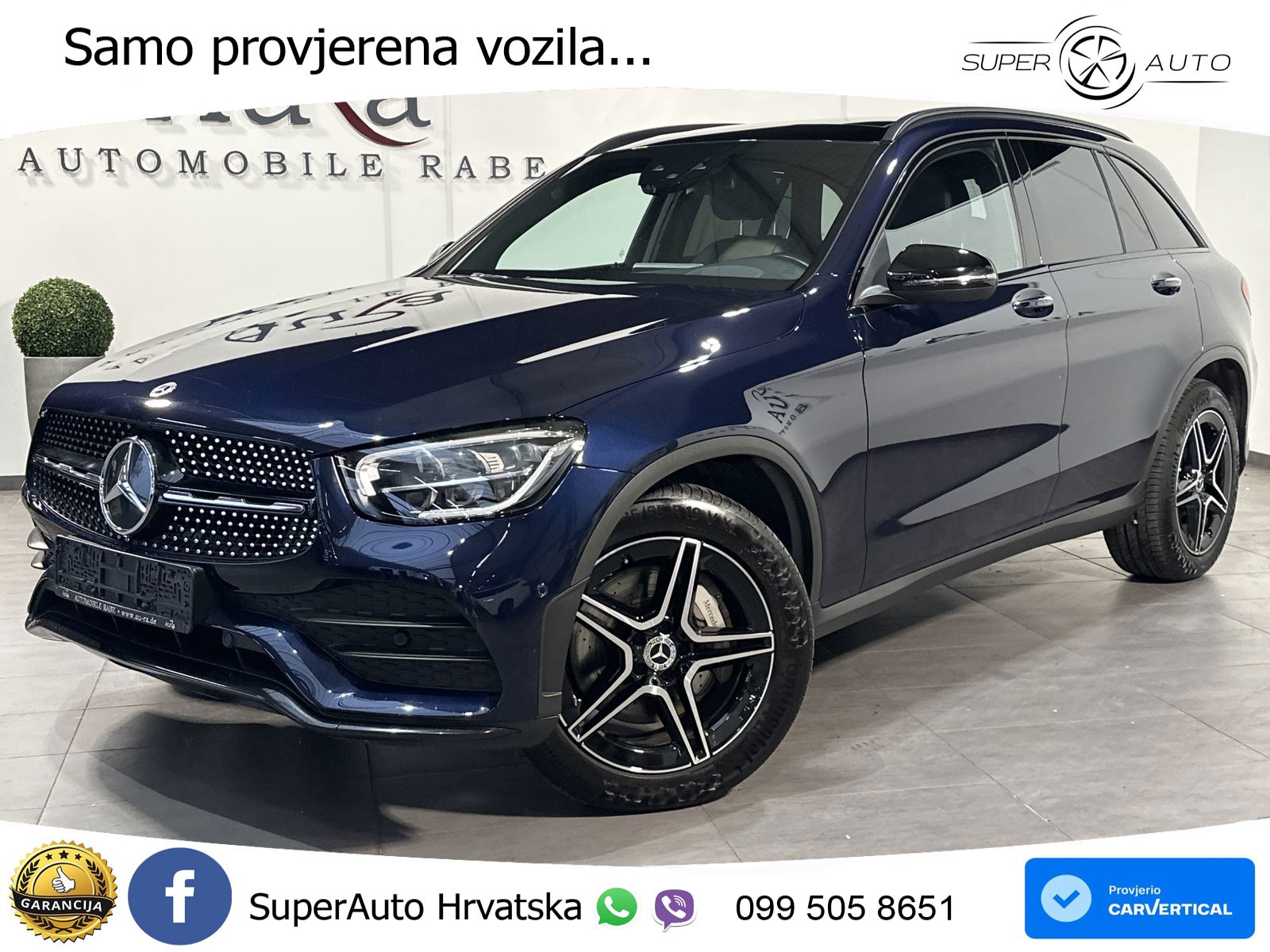 Mercedes GLC 200d (163 KS) 4MATIC G-TRONIC AMG LED+GR SJED+ACC