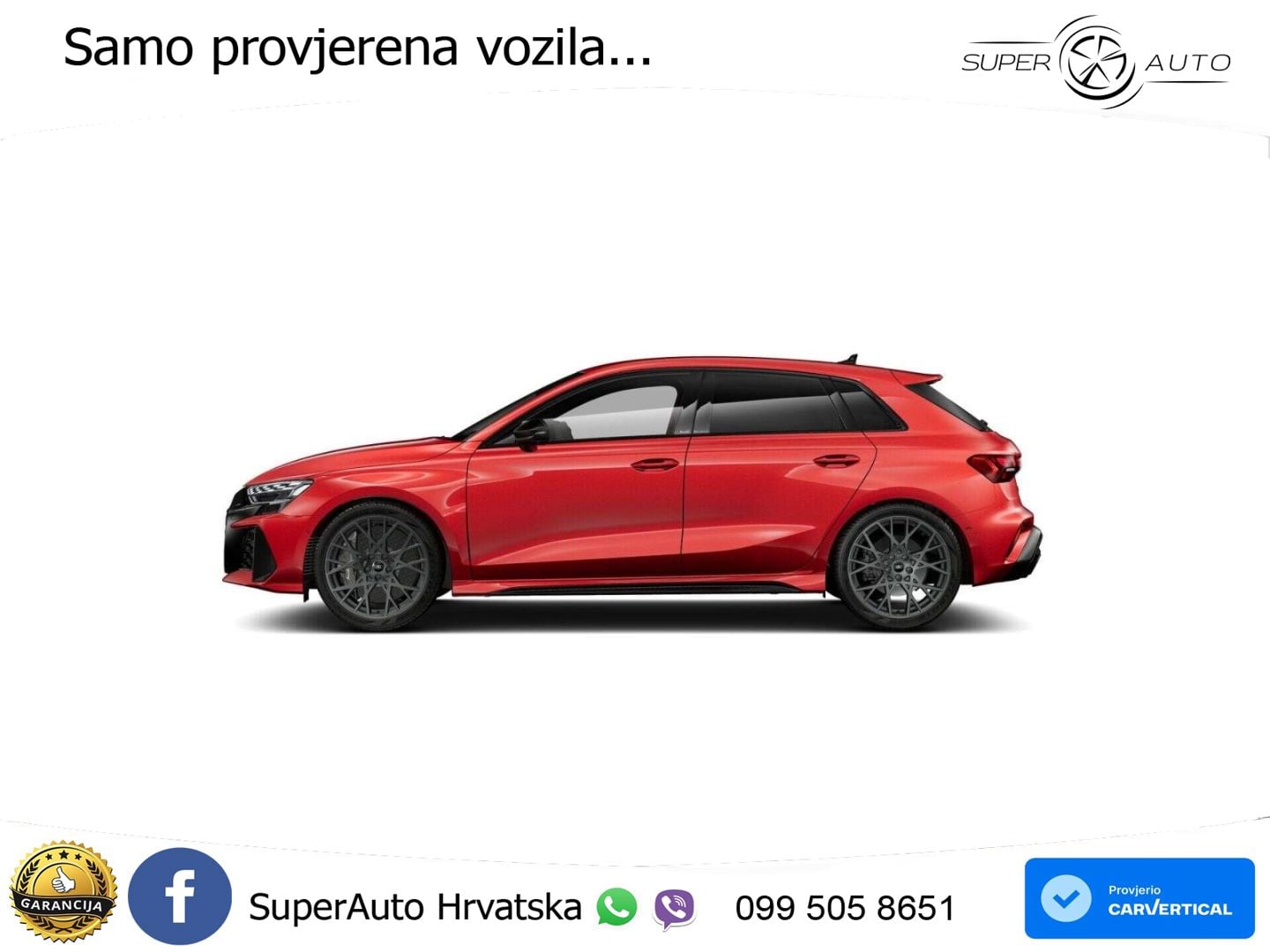 Audi RS3 Sedan 2.5 TFSI (400 KS) quattro S tronic LED+GR SJED+ACC