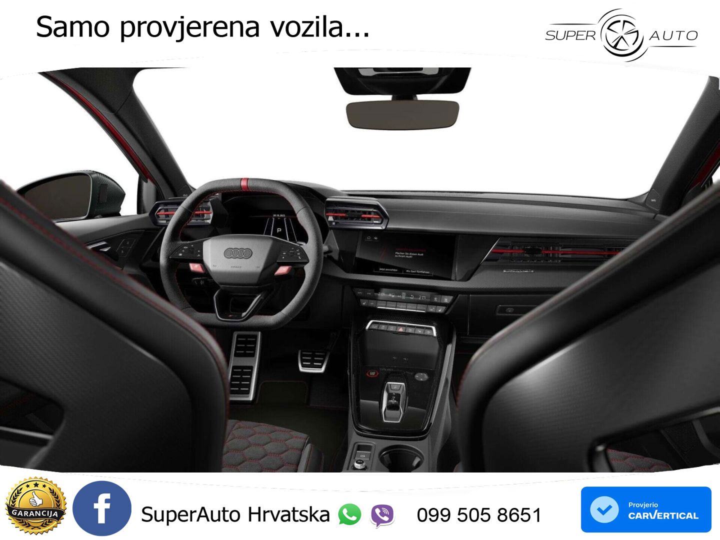 Audi RS3 Sedan 2.5 TFSI (400 KS) quattro S tronic LED+GR SJED+ACC