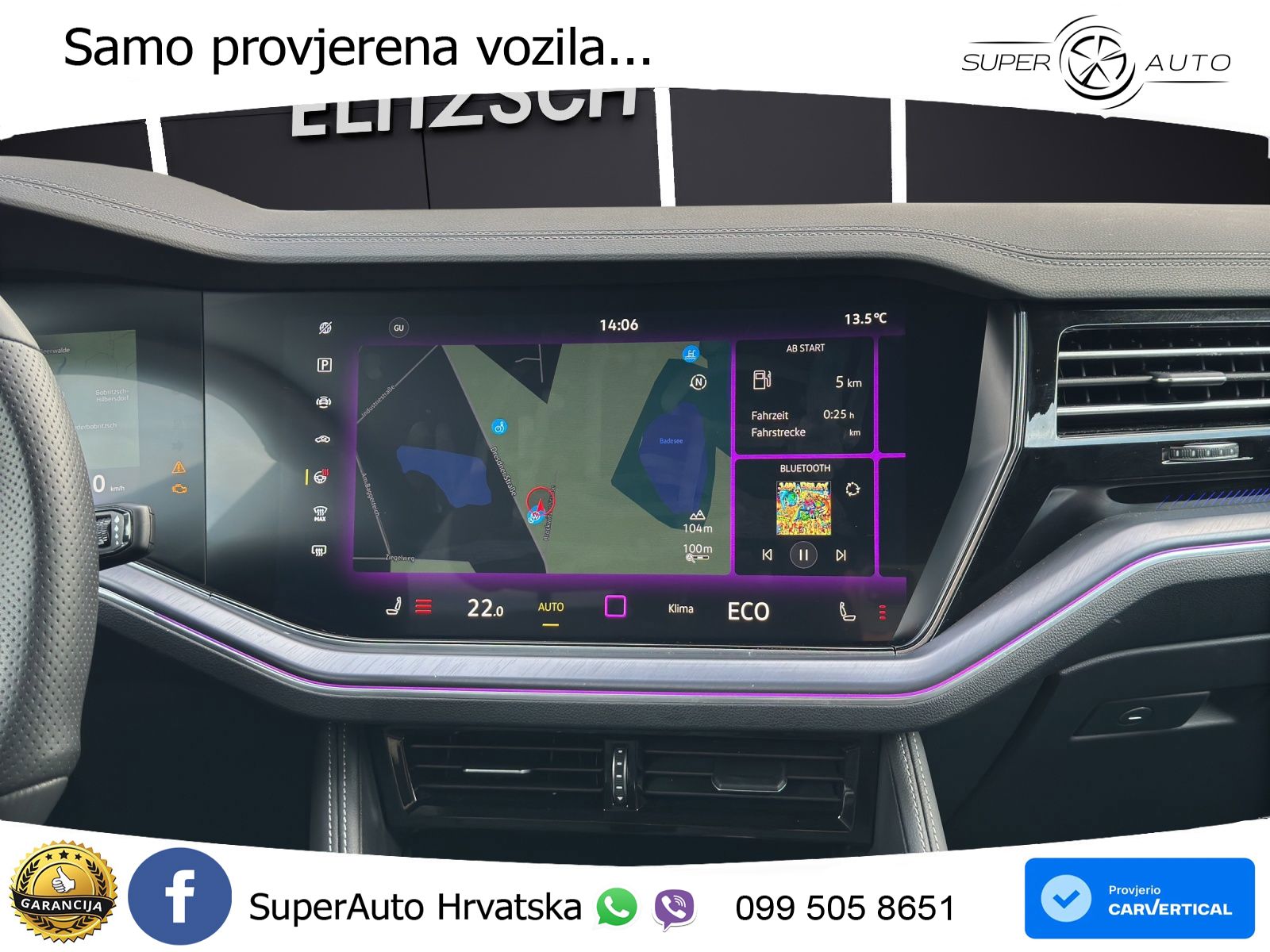 Volkswagen Touareg 3.0 V6 TDI (231 KS) 4MOTION Tiptronic ZRAČNI+ACC+4xGR SJED+KAM