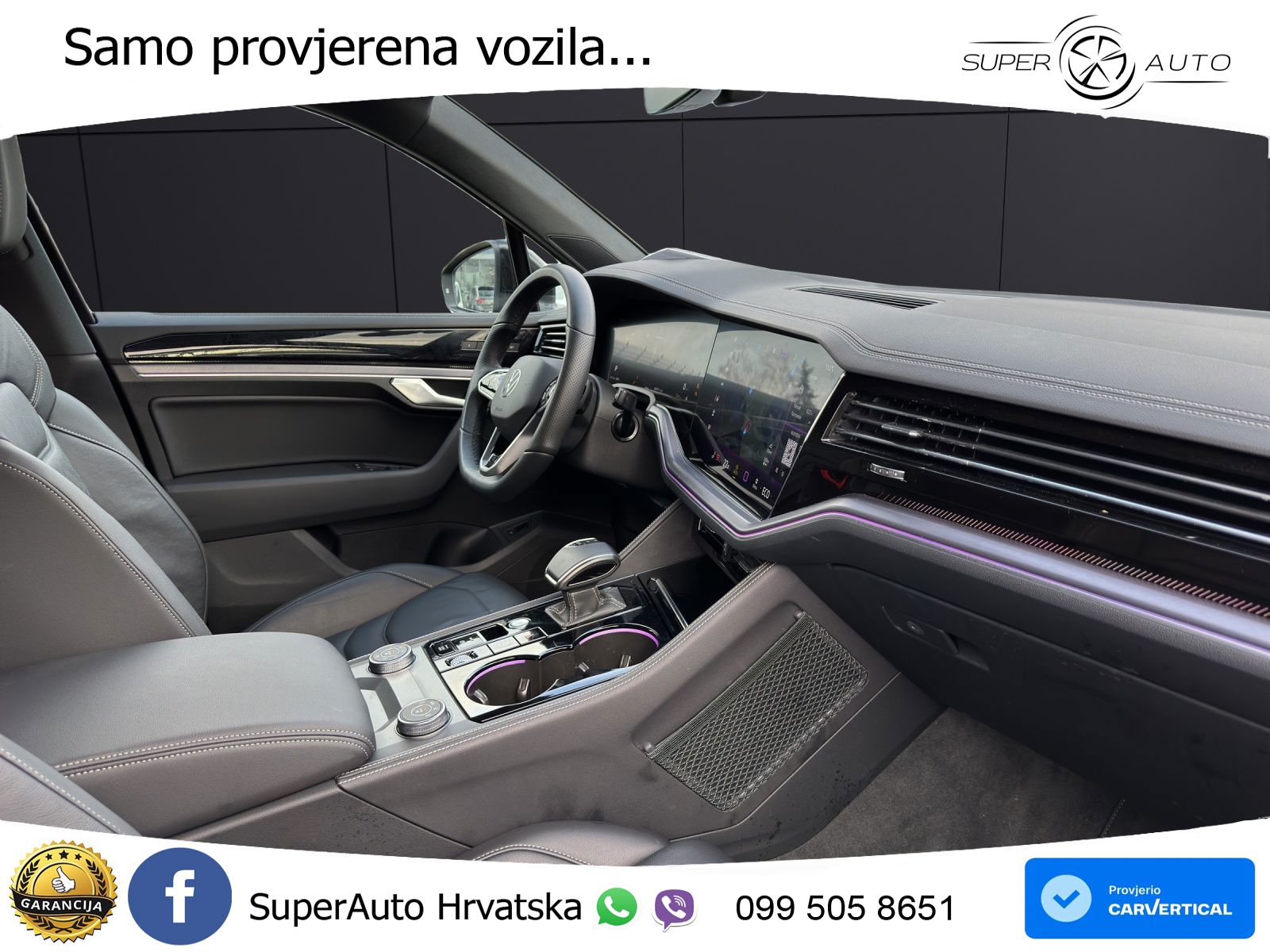 Volkswagen Touareg 3.0 V6 TDI (231 KS) 4MOTION Tiptronic ZRAČNI+ACC+4xGR SJED+KAM