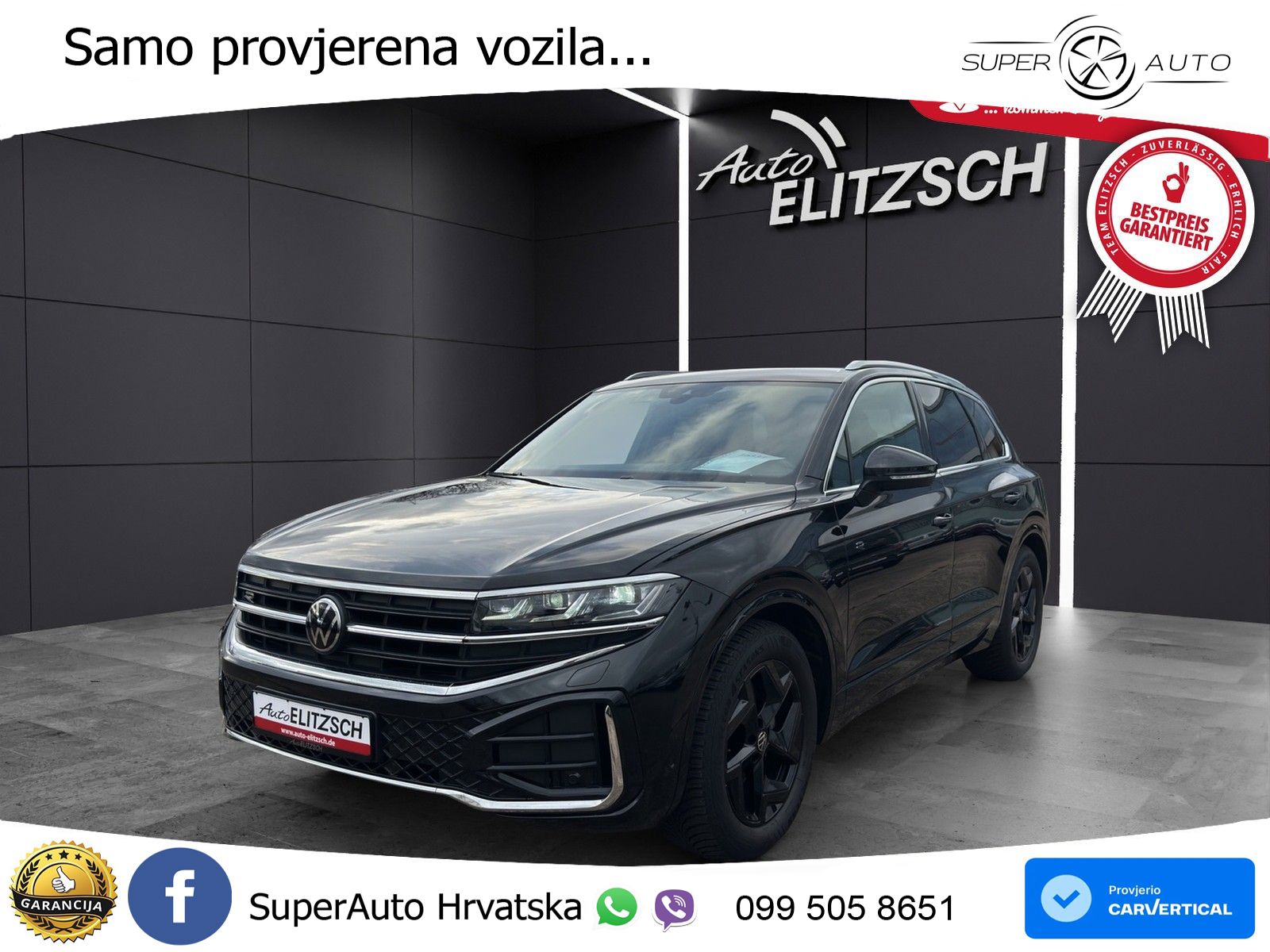 Volkswagen Touareg 3.0 V6 TDI (231 KS) 4MOTION Tiptronic ZRAČNI+ACC+4xGR SJED+KAM