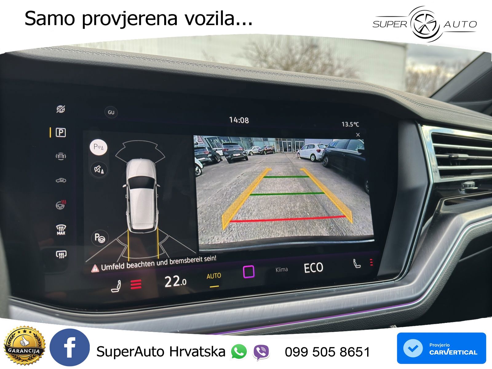 Volkswagen Touareg 3.0 V6 TDI (231 KS) 4MOTION Tiptronic ZRAČNI+ACC+4xGR SJED+KAM