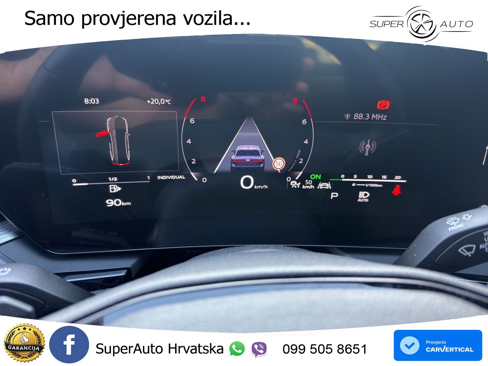 Audi A6 2.0 TFSI (204 KS) S tronic S line LED+GR SJED+ACC