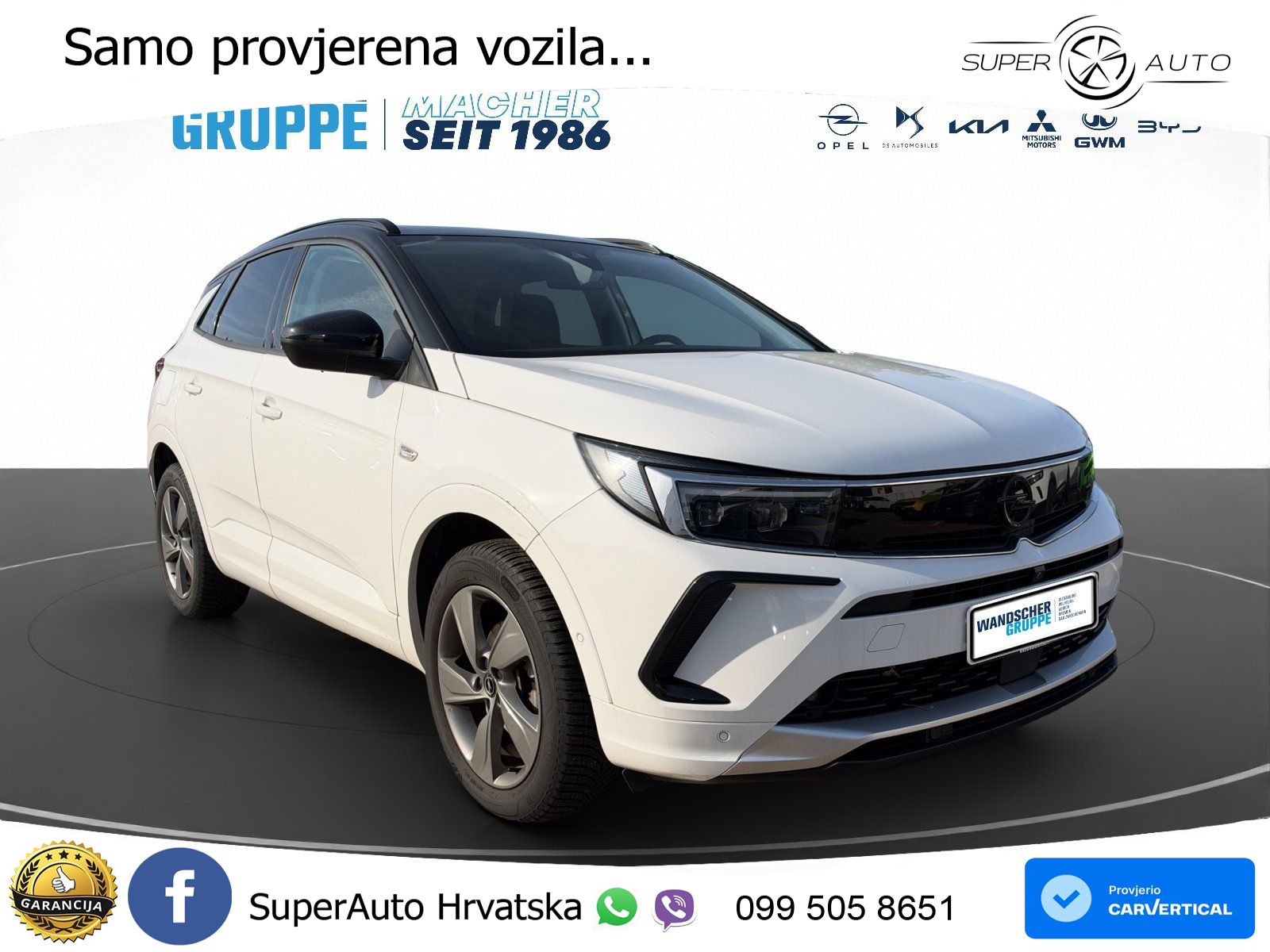 Opel Grandland 1.2i Turbo (130 KS) Automatic LED+GR SJED+ACC
