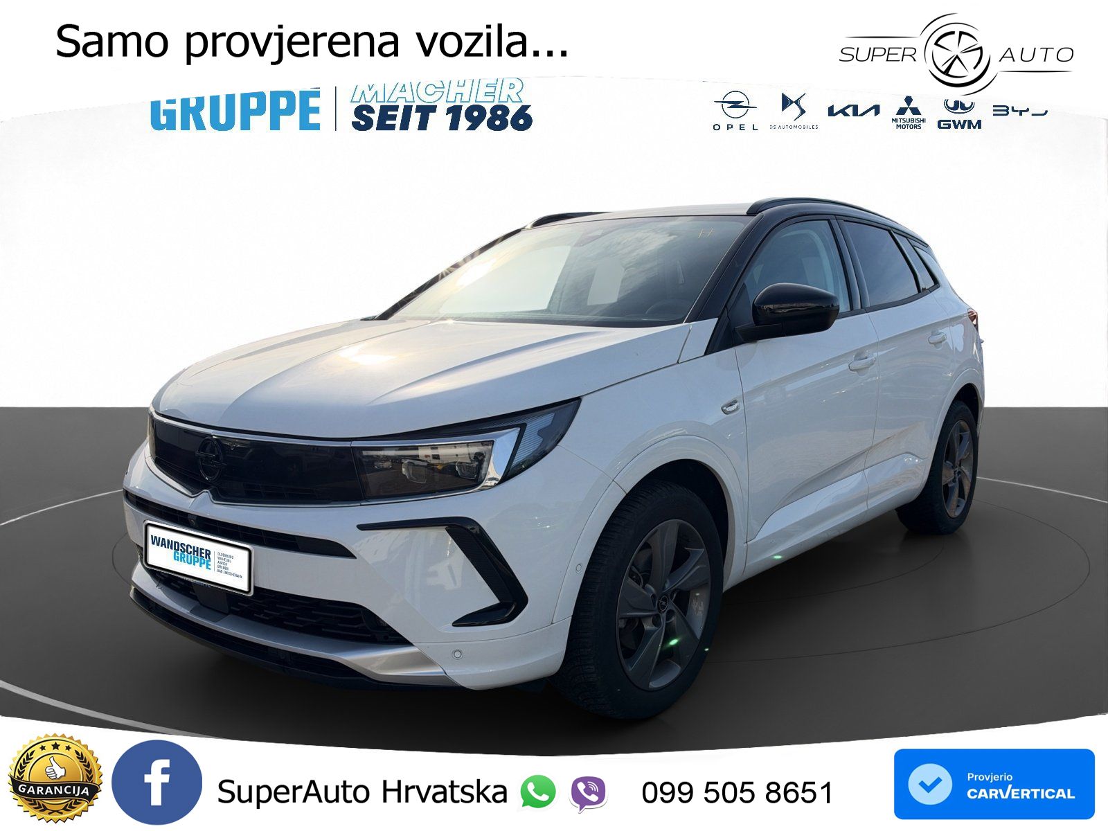 Opel Grandland 1.2i Turbo (130 KS) Automatic LED+GR SJED+ACC