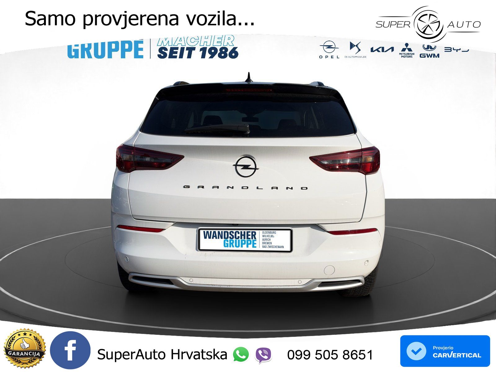 Opel Grandland 1.2i Turbo (130 KS) Automatic LED+GR SJED+ACC
