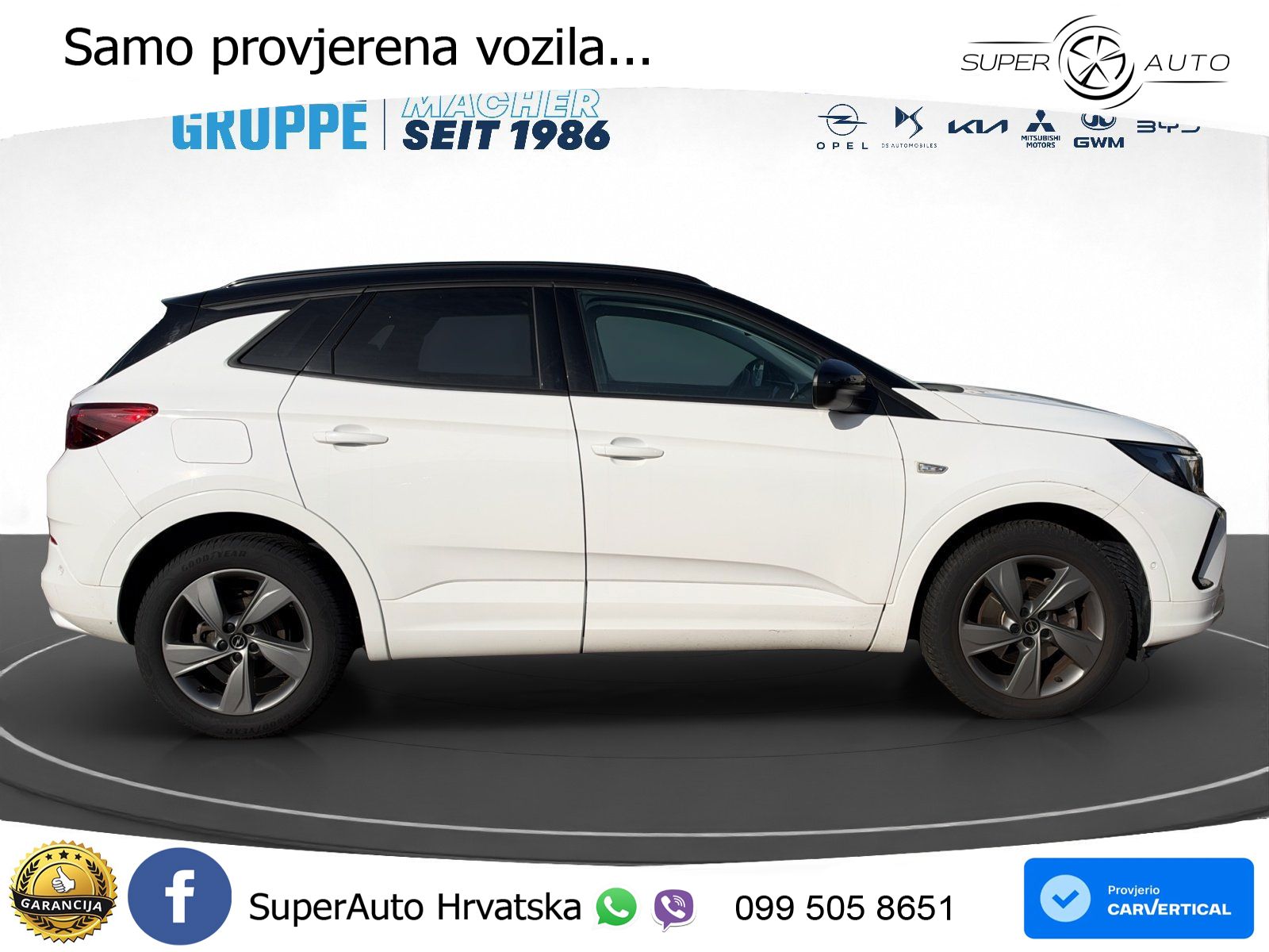 Opel Grandland 1.2i Turbo (130 KS) Automatic LED+GR SJED+ACC