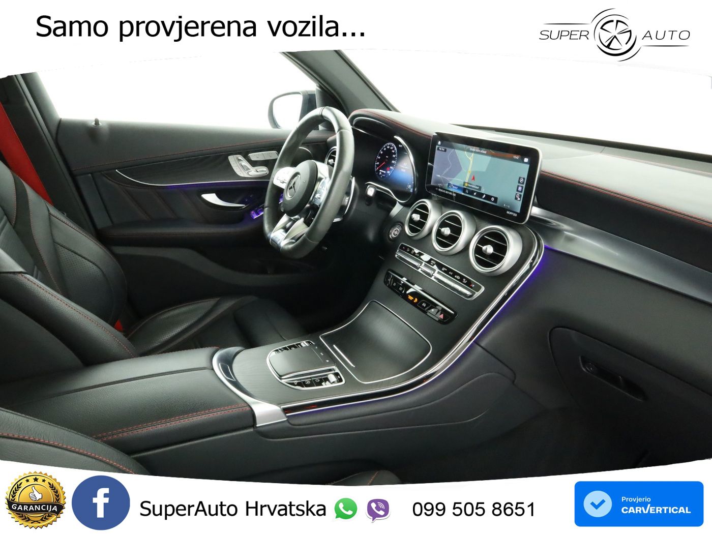 Mercedes GLC Coupe AMG 43 V6 (390 KS) 4MATIC TCT ZRAČNI+ACC+GR SJED+360