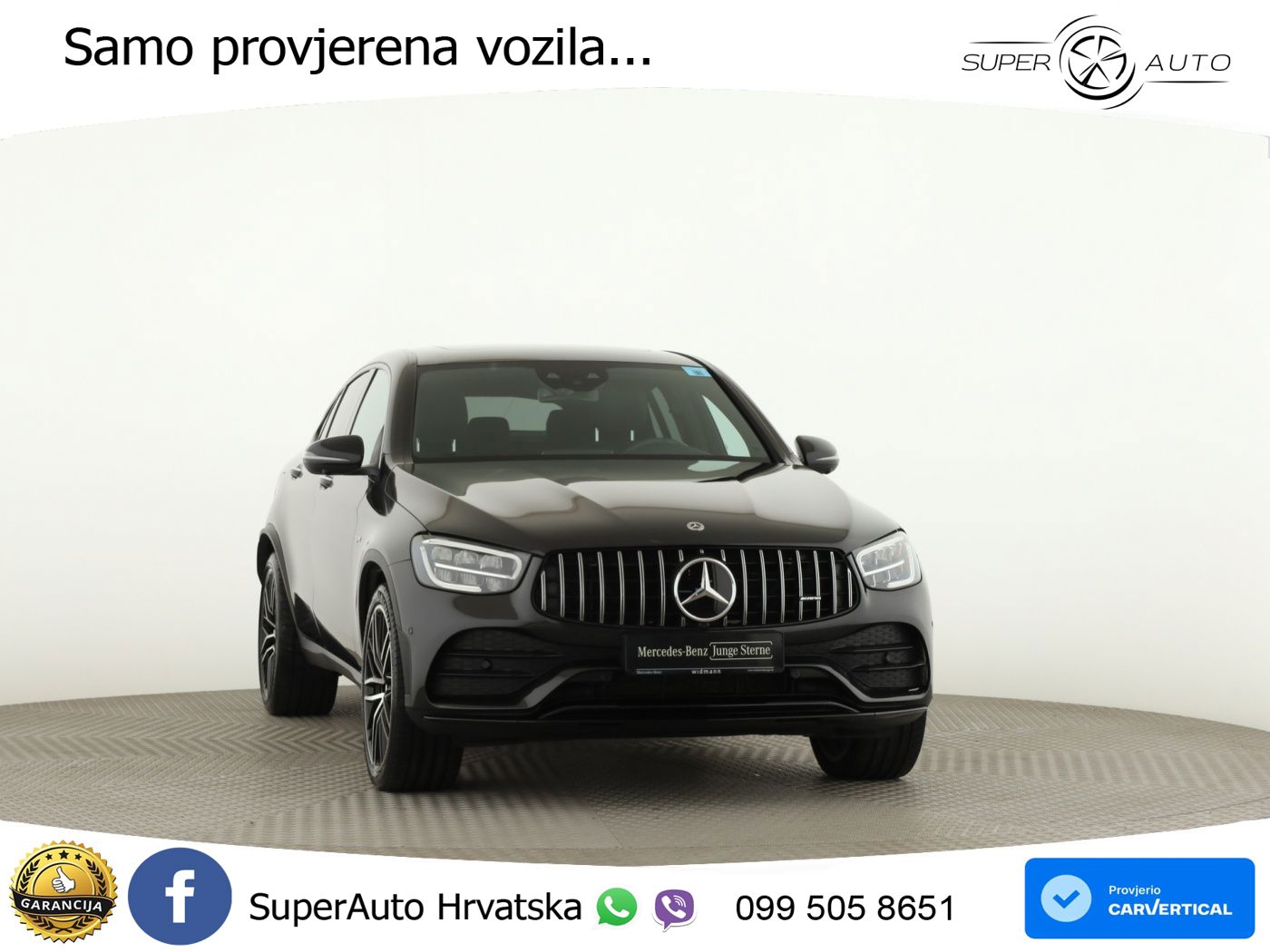 Mercedes GLC Coupe AMG 43 V6 (390 KS) 4MATIC TCT ZRAČNI+ACC+GR SJED+360