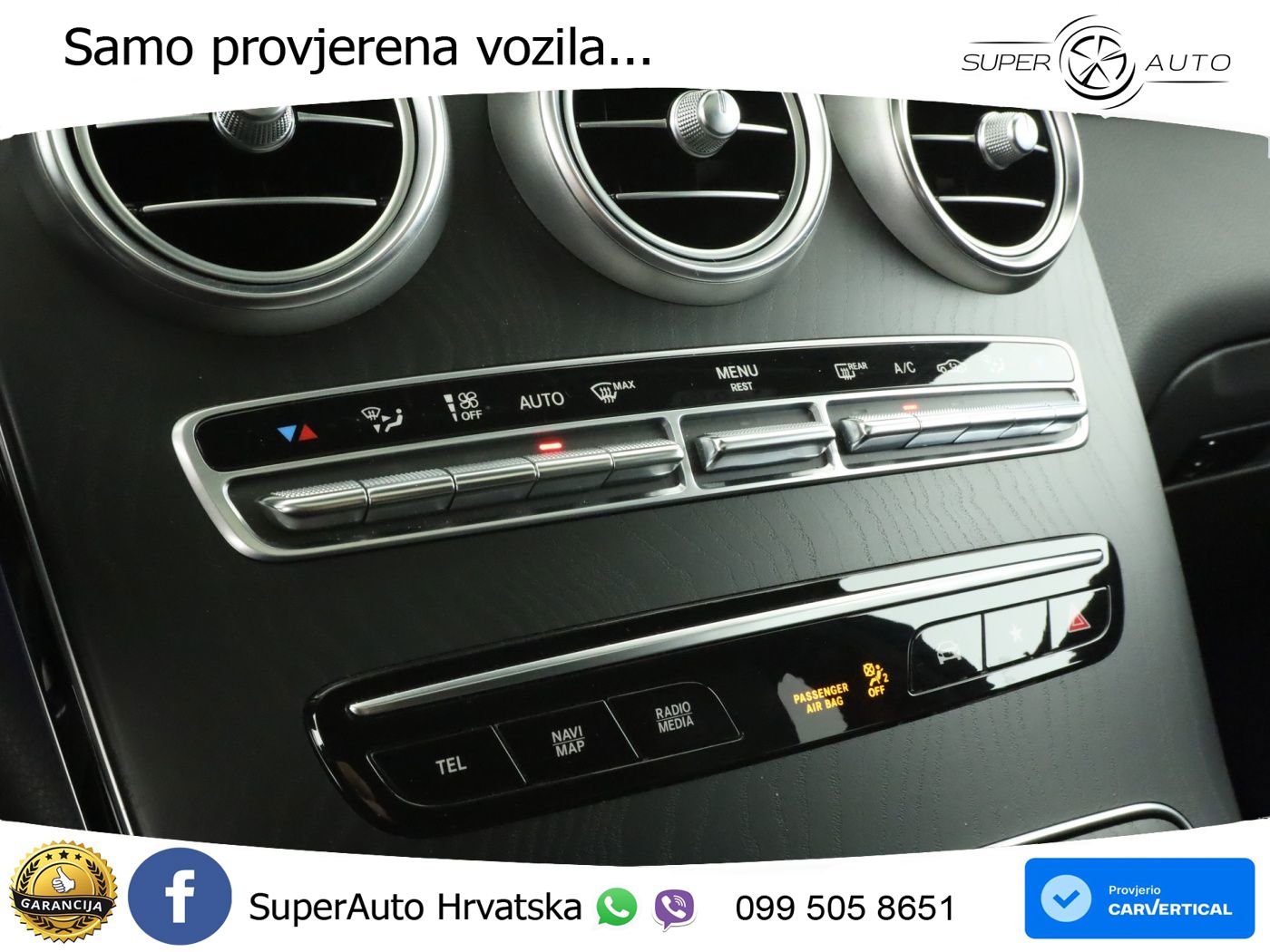 Mercedes GLC Coupe AMG 43 V6 (390 KS) 4MATIC TCT ZRAČNI+ACC+GR SJED+360