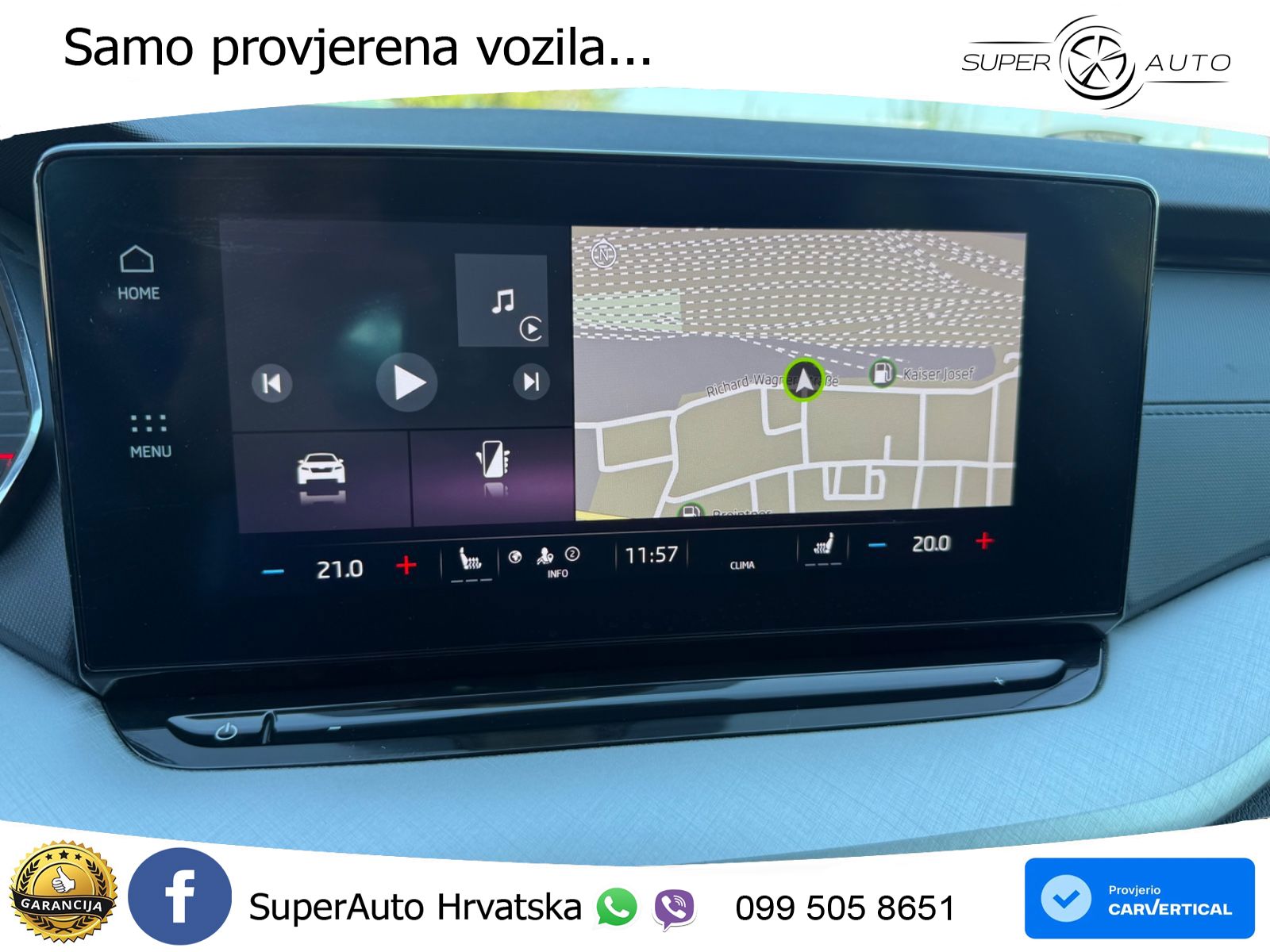 Škoda Octavia Combi 2.0 TDI (150 KS) DSG LED+GR SJED+ACC