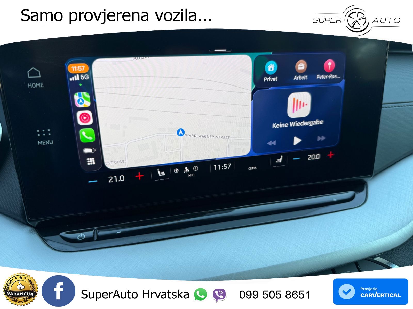 Škoda Octavia Combi 2.0 TDI (150 KS) DSG LED+GR SJED+ACC