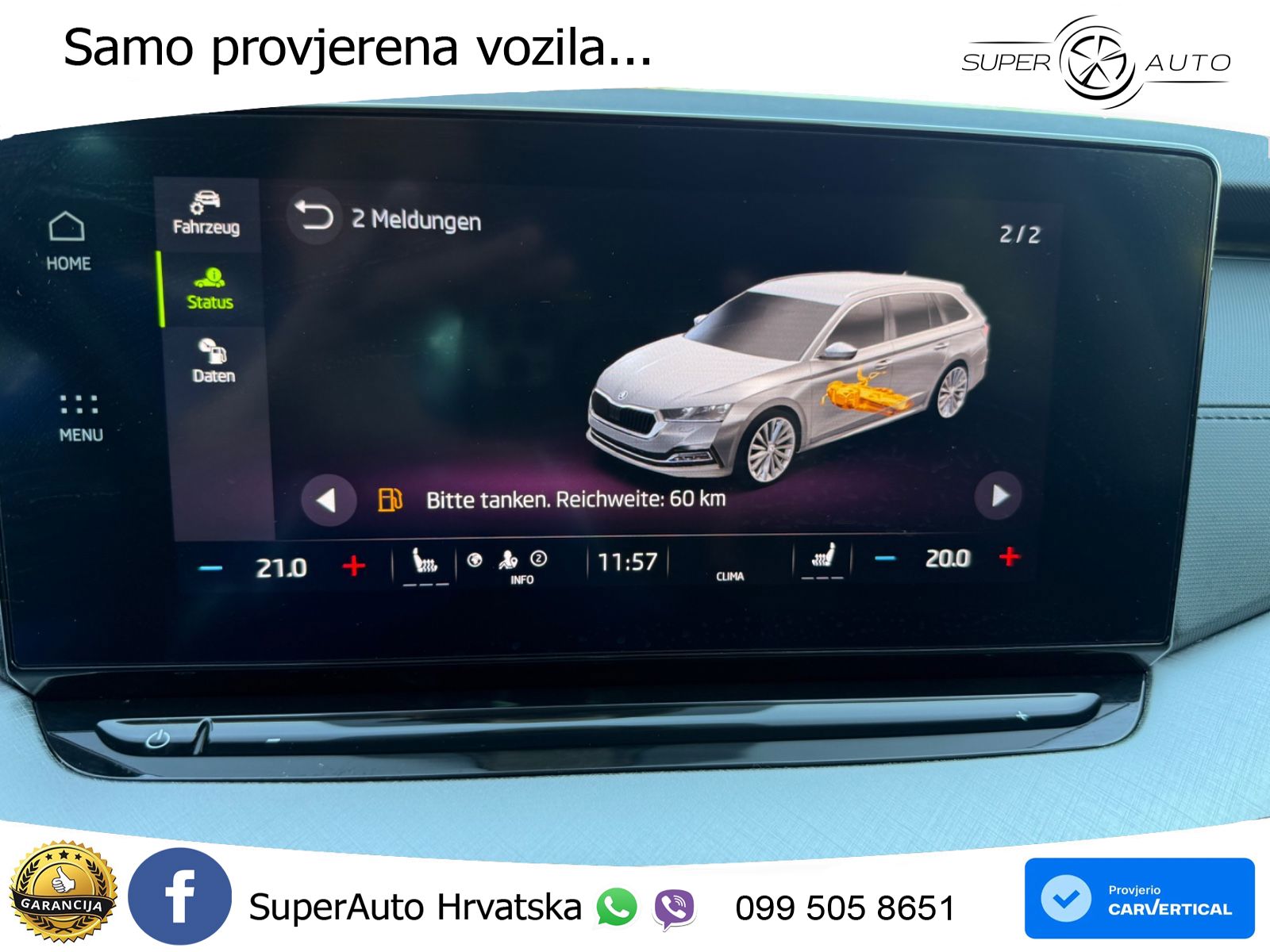 Škoda Octavia Combi 2.0 TDI (150 KS) DSG LED+GR SJED+ACC