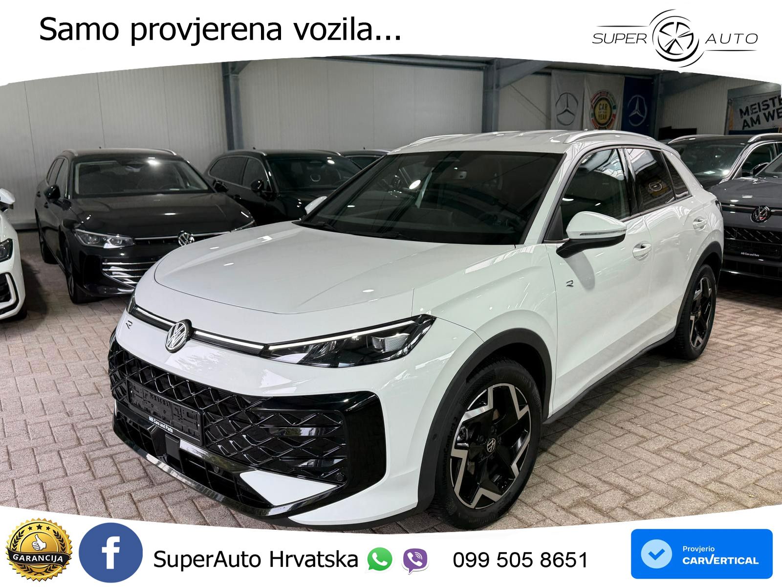 Volkswagen T-Roc 1.5 eTSI (150 KS)  DSG R-Line LED+GR SJED+ACC