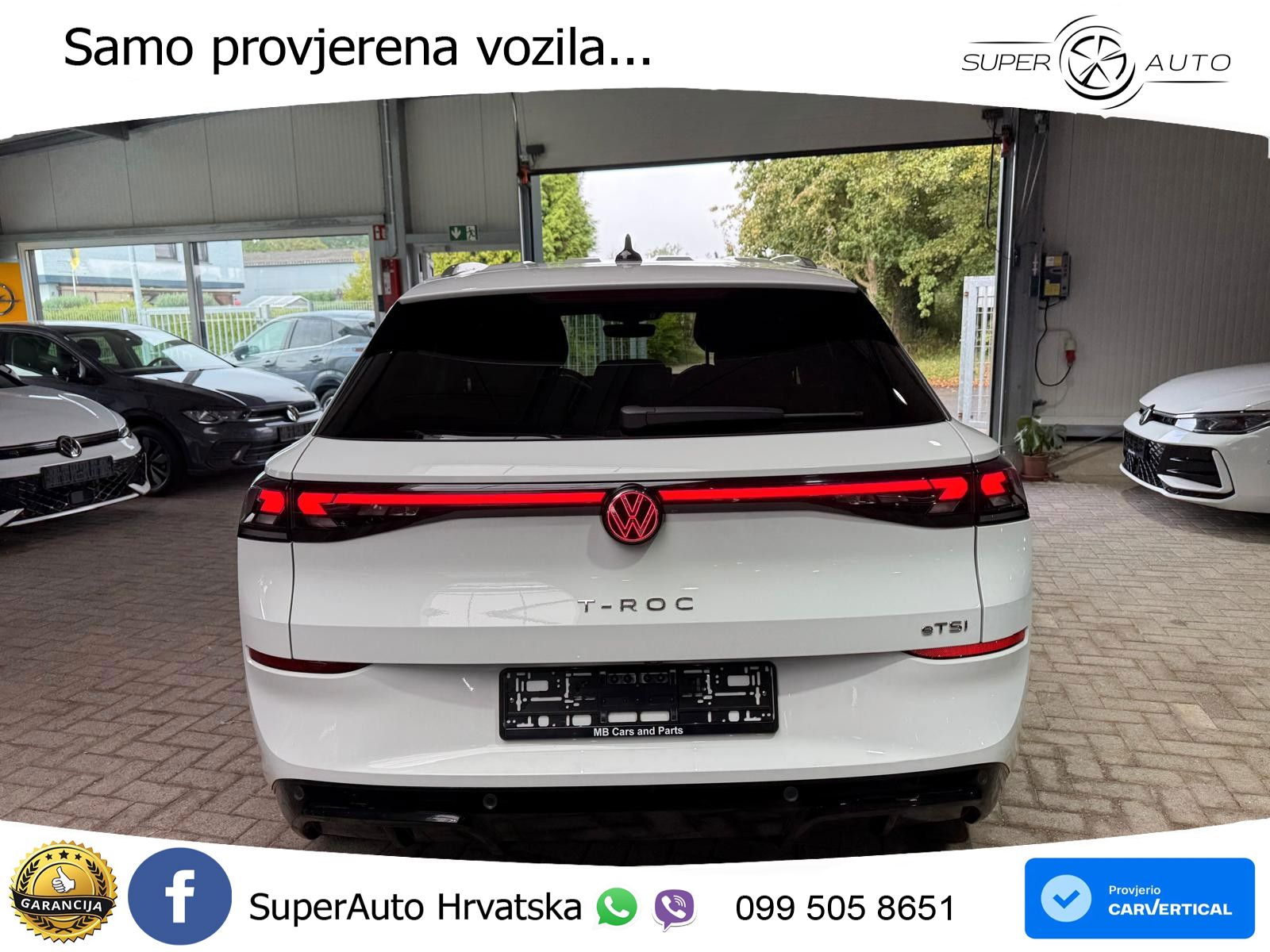 Volkswagen T-Roc 1.5 eTSI (150 KS)  DSG R-Line LED+GR SJED+ACC