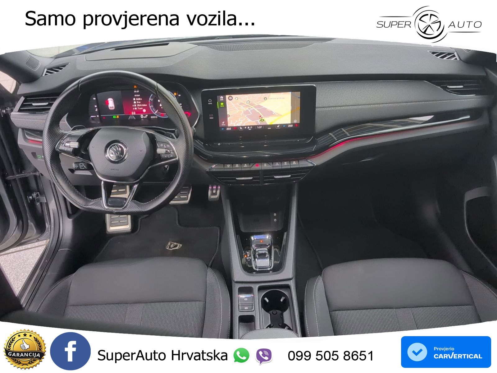 Škoda Octavia Combi 2.0 TDI (150 KS) DSG SportLine LED+GR SJED+ACC