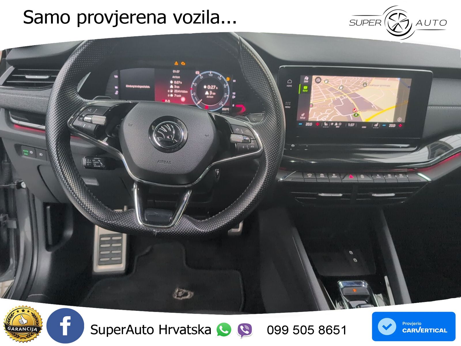 Škoda Octavia Combi 2.0 TDI (150 KS) DSG SportLine LED+GR SJED+ACC