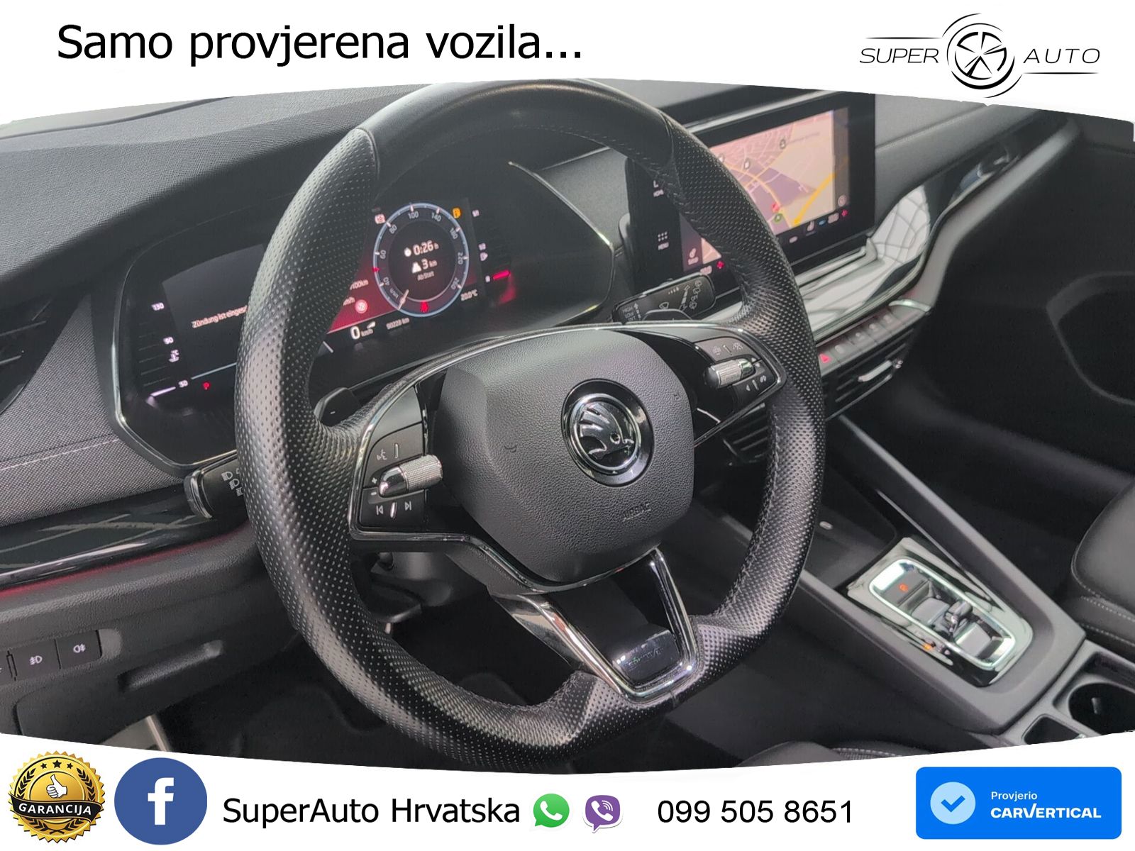 Škoda Octavia Combi 2.0 TDI (150 KS) DSG SportLine LED+GR SJED+ACC
