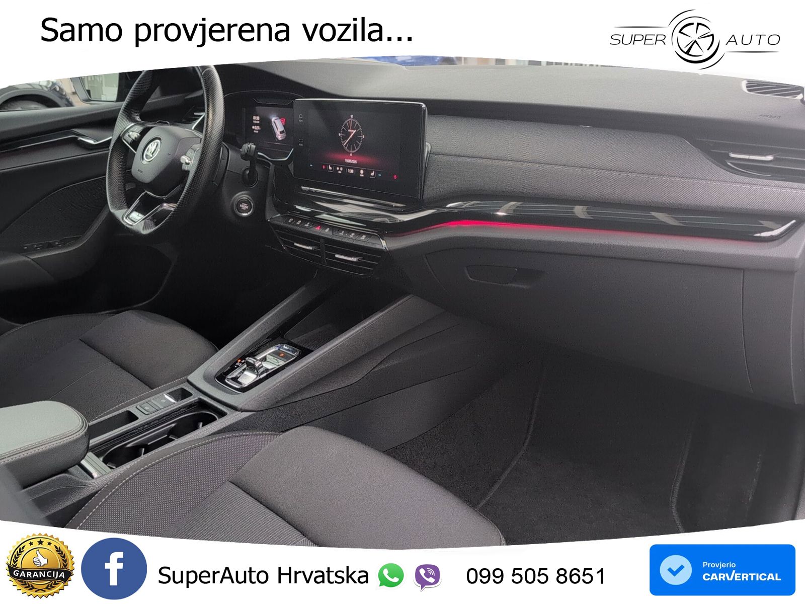 Škoda Octavia Combi 2.0 TDI (150 KS) DSG SportLine LED+GR SJED+ACC