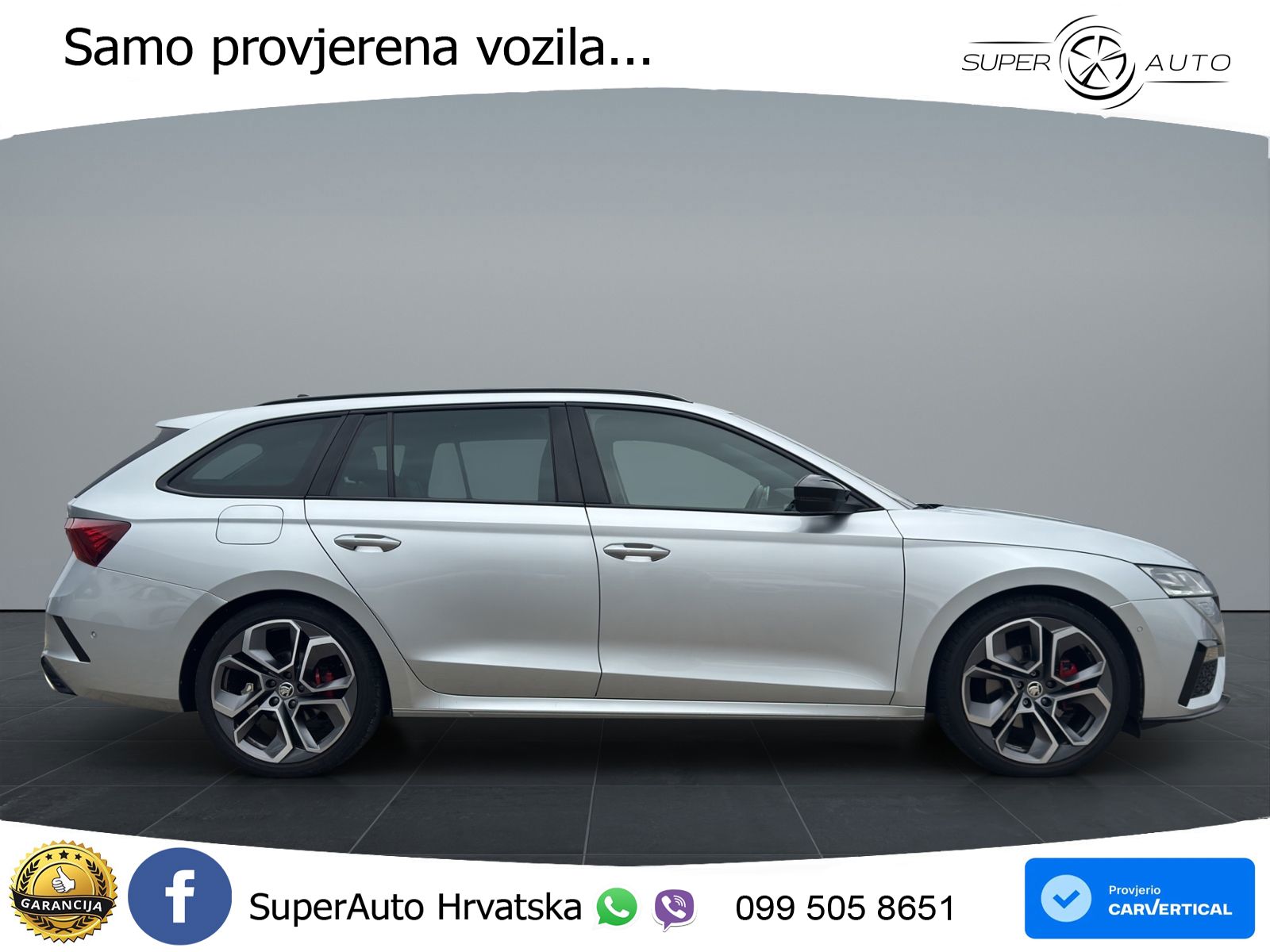 Škoda Octavia Combi RS 2.0 TDI (200 KS) DSG LED+GR SJED+ACC